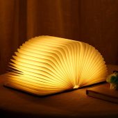 Wood Book Lamp Giveaway